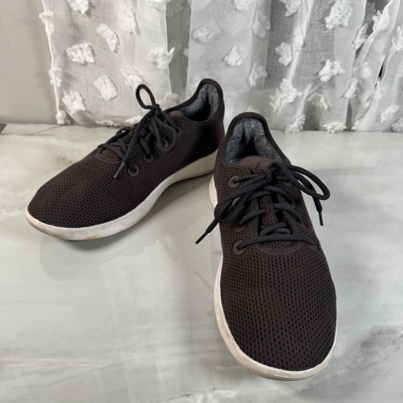 allbirds Other - Allbirds TR Knit Sneakers Tree Runners Lace Up Grey White Men's Size 12
